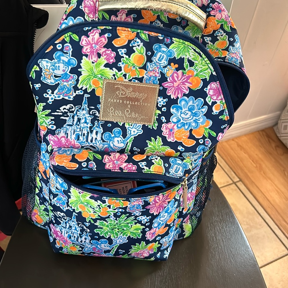 Lily pultzier Disney backpack new pattern